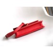 Pochette con catena Bvlgari Serpenti Forever 20cm Versione Chip Rosso