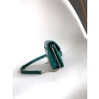 Pochette con catena Bvlgari Serpenti Forever 20cm Versione Chip verde