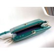 Pochette con catena Bvlgari Serpenti Forever 20cm Versione Chip verde