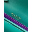 Pochette con catena Bvlgari Serpenti Forever 20cm Versione Chip verde