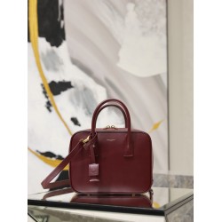 Borsa YSL Saint Laurent Sac de Jour Bauletto con tracolla Rosso