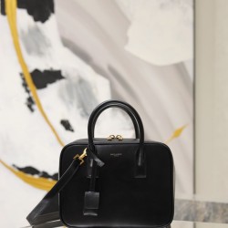 Replica perfette Borsa YSL Saint Laurent Sac de Jour Bauletto con tracolla nera