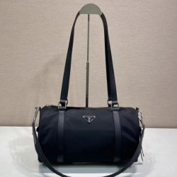 Replica perfette Borse Valigia Prada 1BB154 nylon Nero