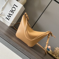 Replica perfette Imitazioni borse griffate a tracolla Loewe Hammock Hobo classica Marrone