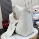Sito Replica Qualità Premium Borse Firmate grande Gucci Giglio traforata GG 853971 bianca Imitazioni Replica perfette Qualità Premium Borse Firmate grande Gucci Giglio traforata GG 853971 bianca