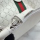 Sito Replica Qualità Premium Borse Firmate grande Gucci Giglio traforata GG 853971 bianca Imitazioni Replica perfette Qualità Premium Borse Firmate grande Gucci Giglio traforata GG 853971 bianca