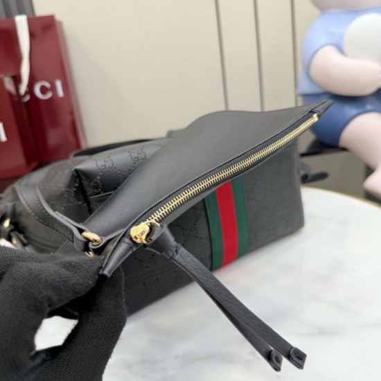 Sito Replica Borse Imitazioni piccola Gucci Giglio traforata GG 860845 Nero Imitazioni Replica perfette Borse Imitazioni piccola Gucci Giglio traforata GG 860845 Nero