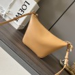 Imitazioni borse griffate a tracolla Loewe Hammock Hobo classica Marrone