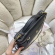 Borsa Chanel Vanity con catena 29cm AS6473 Nera