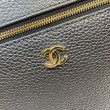 Borsa Chanel Vanity con catena 29cm AS6473 Nera