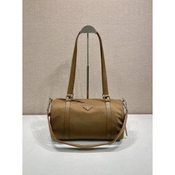 Borse Valigia Prada 1BB154 nylon Marrone