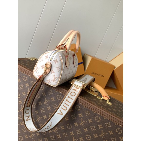 Sito Replica Borsa Speedy 18 Louis Vuitton M24606 M46970 M24474 Bianco Imitazioni Replica perfette Borsa Speedy 18 Louis Vuitton M24606 M46970 M24474 Bianco