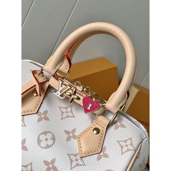 Sito Replica Borsa Speedy 18 Louis Vuitton M24606 M46970 M24474 Bianco Imitazioni Replica perfette Borsa Speedy 18 Louis Vuitton M24606 M46970 M24474 Bianco