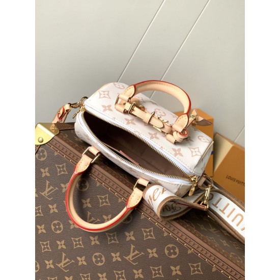 Sito Replica Borsa Speedy 18 Louis Vuitton M24606 M46970 M24474 Bianco Imitazioni Replica perfette Borsa Speedy 18 Louis Vuitton M24606 M46970 M24474 Bianco