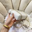 Borse Firmate Replica Chanel AS5347 Vanity con catena 23cm Bianco