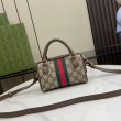 Borsa Mini Boston Gucci Ophidia 781490 marrone