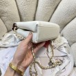 Borse Replica Alta Qualità shopping Chanel 26A AS6392 bianca Apertura a forma V