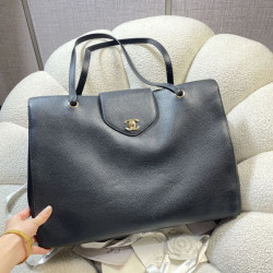 Borse Replica tote Chanel AS6245 Super Nero