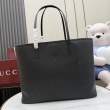 Borsa tote grande Gucci 874745 Tribeca con perforazioni nera