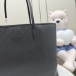 Borsa tote grande Gucci 874745 Tribeca con perforazioni nera