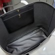 Borsa tote grande Gucci 874745 Tribeca con perforazioni nera