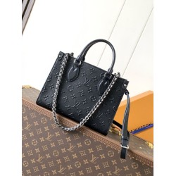 Louis Vuitton onthego PM Codice variabile Chip M14576 Nero