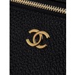 Beauty case grande Chanel Métiers d'art con catena AP5437 Nero