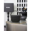 Borsa Chanel Mini Flap con manico superiore AS6424 Nero