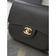 Borsa Chanel Mini Flap con manico superiore AS6424 Nero