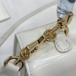 Borse Replica Alta Qualità Gucci Bamboo Diva 827750 Bianca