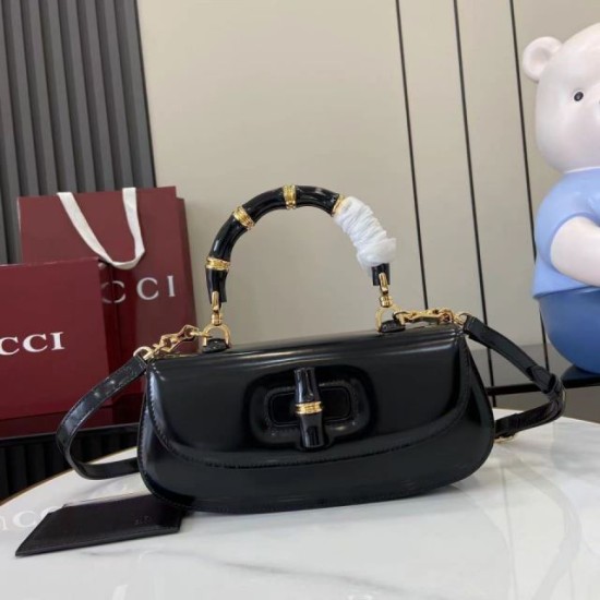 Borsa Gucci Bamboo Diva 827750 nera