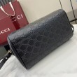 Borsa Gucci Boston media con emblema GG 848886 Nero