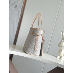Borsa Louis Vuitton Neverfull MM M2A381 jacquard bianco