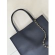 Borse Firmate Replica shopping verticale piccola Chanel AS6452 Nero