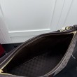Borsa tote grande Gucci Giglio A008NS tela GG bordeaux