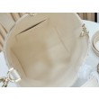 Borse Firmate Replica tote verticale Dior Tweed Toujours motivo Cannage rosa