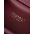 Borsa triangolare trapuntata Chanel AS6392 grigio