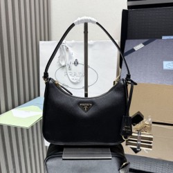 Replica perfette Borsa Prada Re-Edition 2005 Saffiano nera