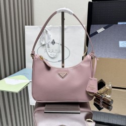 Replica perfette Borsa Prada Re-Edition 2005 Saffiano Rosa