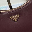 Borse Replica Alta Qualità Prada Re-Edition 2005 Saffiano Borgogna