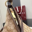 Borse Replica tote grande Gucci Giglio A008NS tela GG marrone