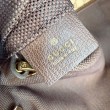 Borse Replica tote grande Gucci Giglio A008NS tela GG marrone