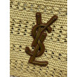 Borse Firmate Replica tote Icare YSL Saint Laurent con intreccio rafia albicocca