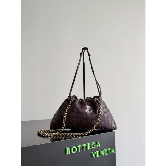 Pochette Notte Bottega Veneta Dustbag Borgogna