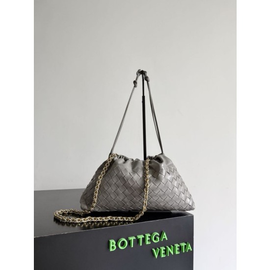 Pochette Notte Bottega Veneta Dustbag Grigio