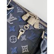 163c01 LV Keepall Bandoulière 50 Borsa da viaggio M28836 Blu