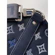 163c01 LV Keepall Bandoulière 50 Borsa da viaggio M28836 Blu