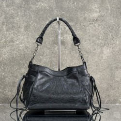 Sito Replica Borsa a secchiello Balenciaga Le City nera Imitazioni Replica perfette Borsa a secchiello Balenciaga Le City nera