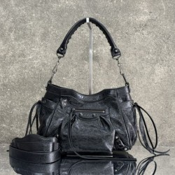 Replica perfette Borsa a secchiello Balenciaga Le City nera