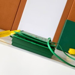 Sito Replica Portafoglio Goyard Plumet Tela Goyardine verde Imitazioni Replica perfette Portafoglio Goyard Plumet Tela Goyardine verde